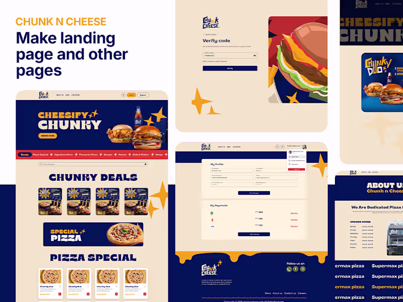 Cover image for Landing page design