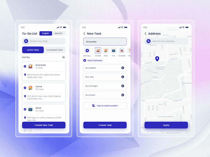 Cover image for Senior-Friendly Task Management App UI