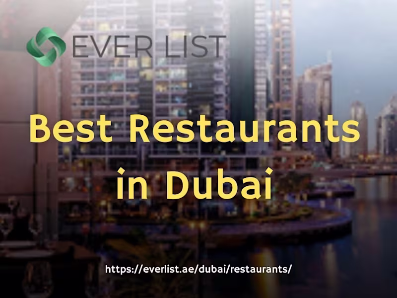 Cover image for 
Client: everlist.ae (https://everlist.ae) 

Content: Discover