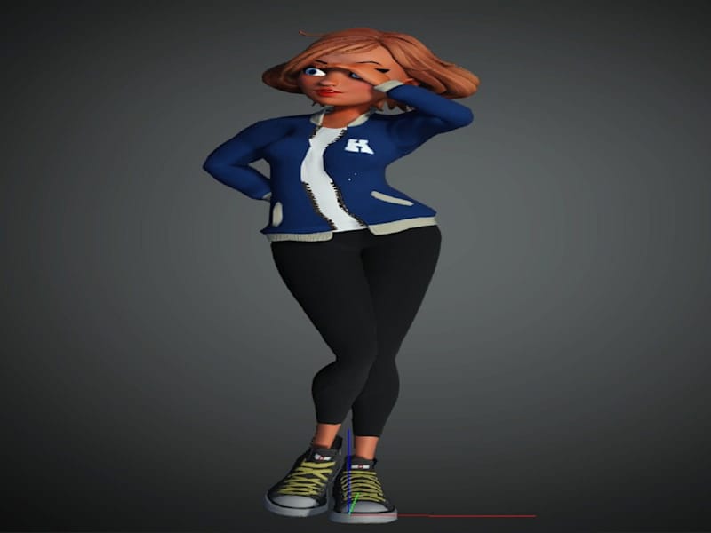 Cover image for Creating a 3D Female Character Model for Animation and Gaming
