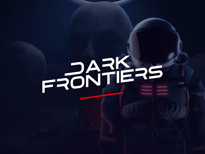 Cover image for Dark Frontiers - NFT landing page