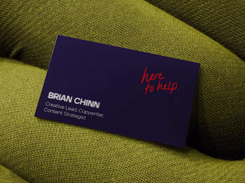 Cover image for Brand Voice & Narrative Direction