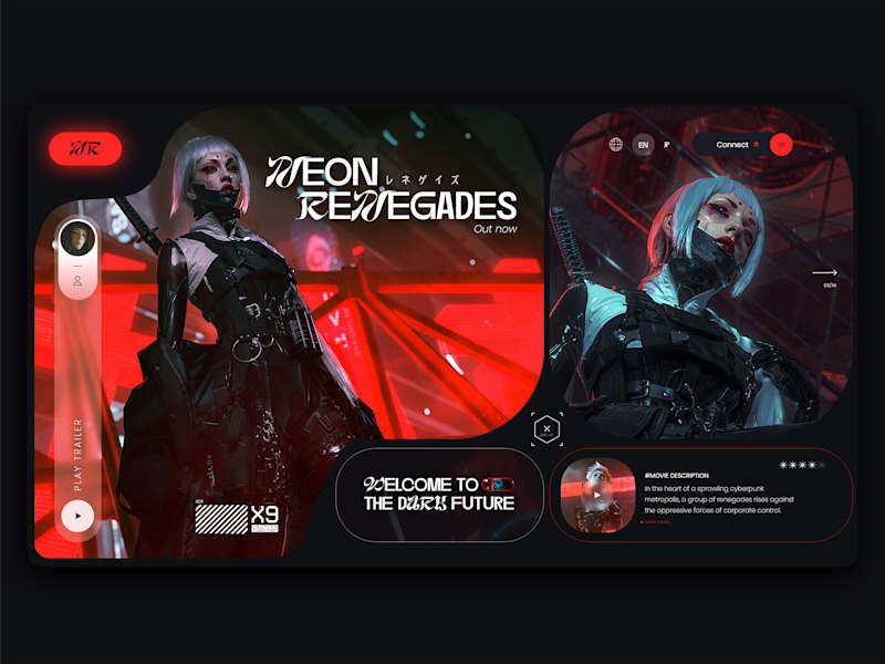 Cover image for Neon Renegades