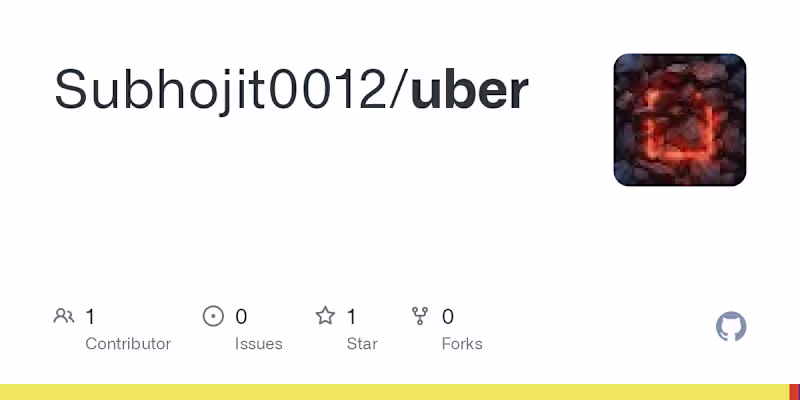 Cover image for Subhojit0012/uber
