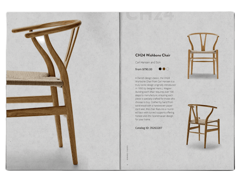 Cover image for Furniture Catalog Design and Layout