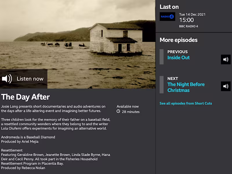Cover image for Narrative Non-Fiction Podcast Production 