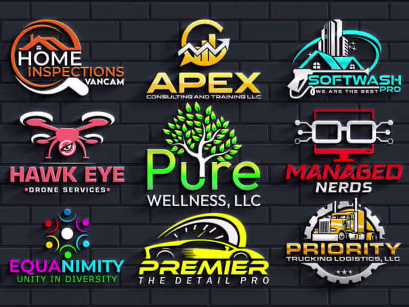 Cover image for I will do modern custom minimalist unique business logo design