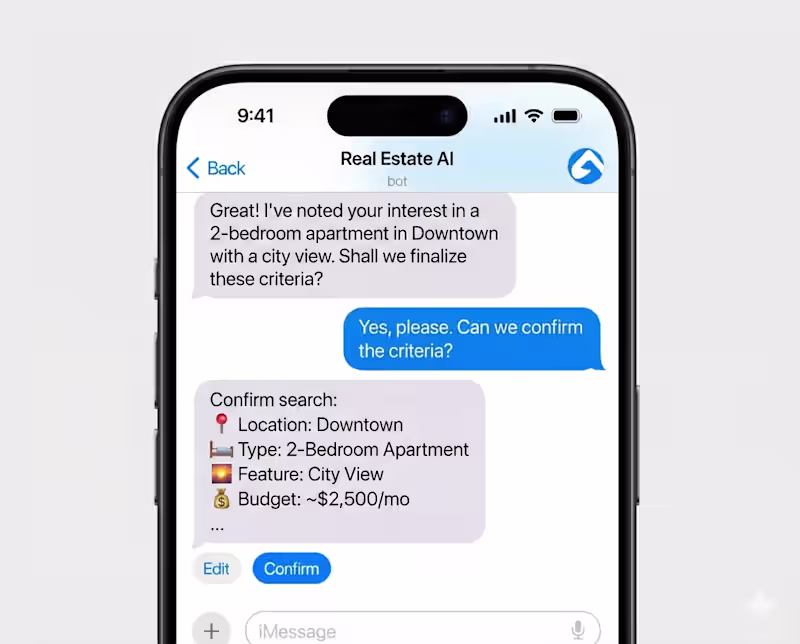 Cover image for I developed this AI Chatbot for a Real Estate agency to auto...