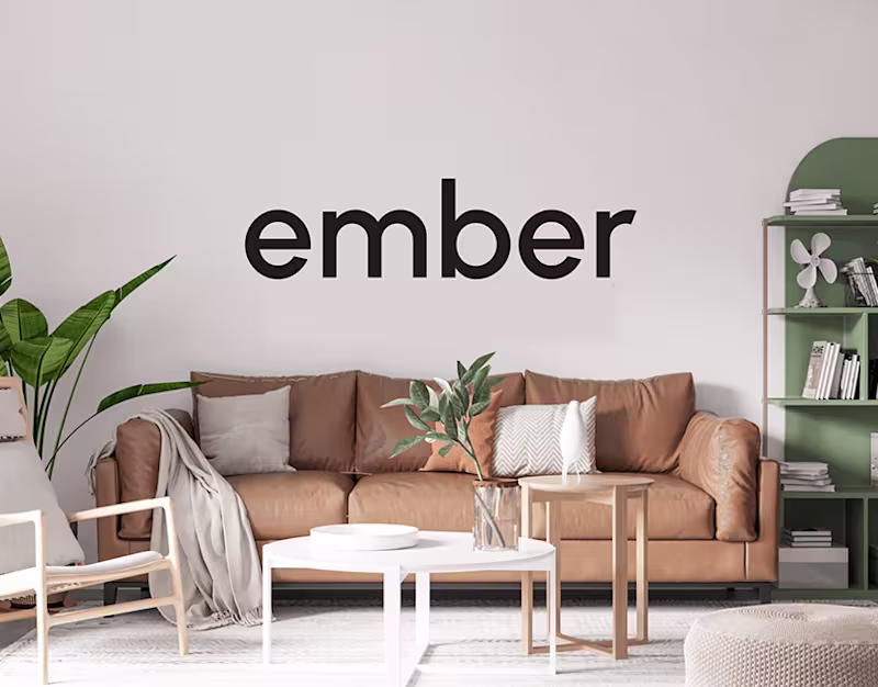 Cover image for Ember l Furniture E-Commerce Landing Page Design
