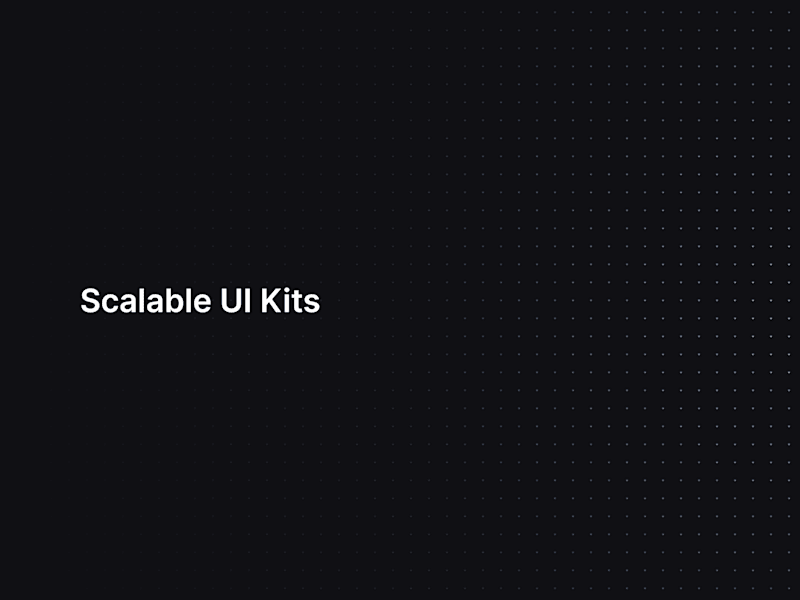 Cover image for Scalable UI Kit