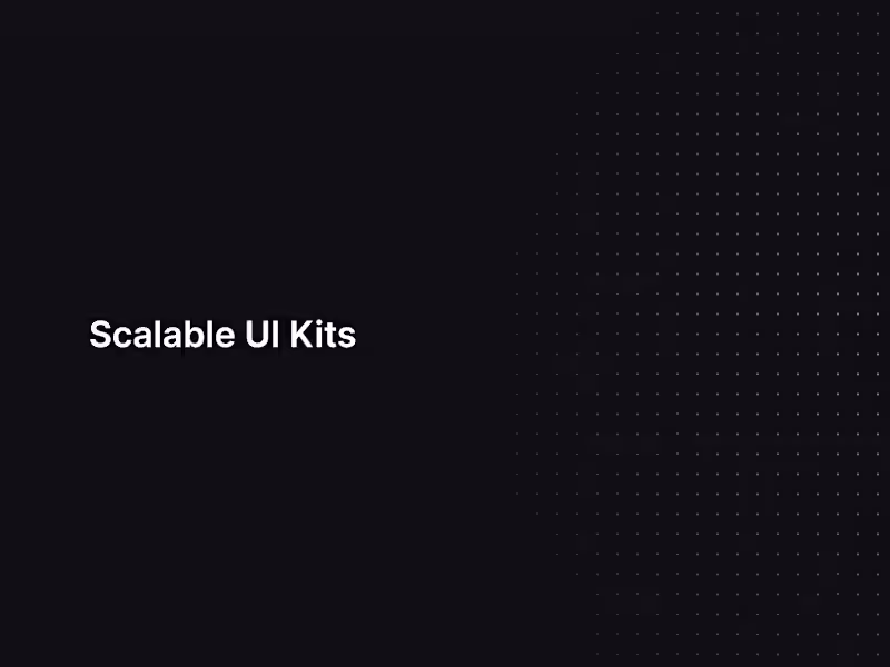 Cover image for Scalable UI Kit