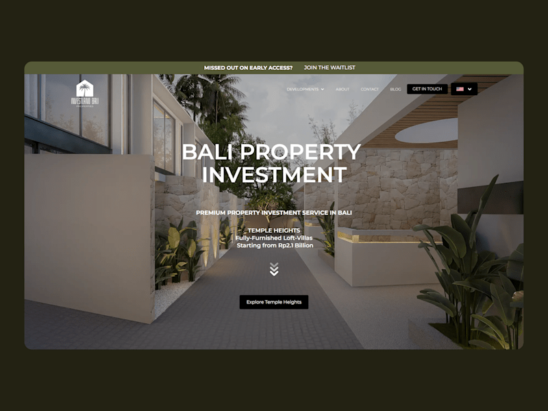 Cover image for Investland Bali Web Development