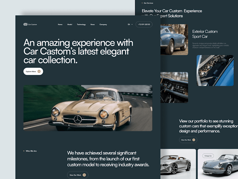 Cover image for Company Landing Page