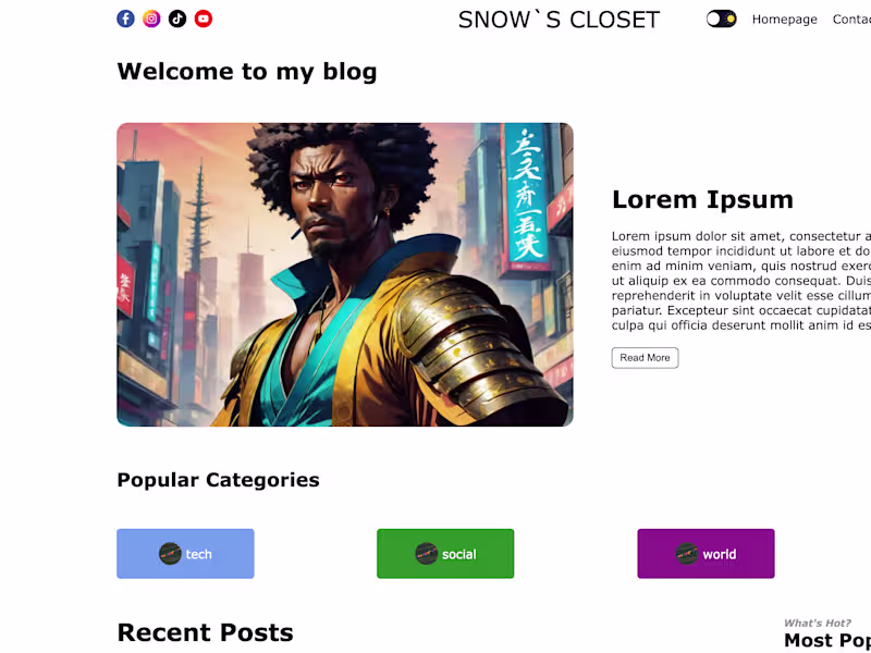 Cover image for Blog App