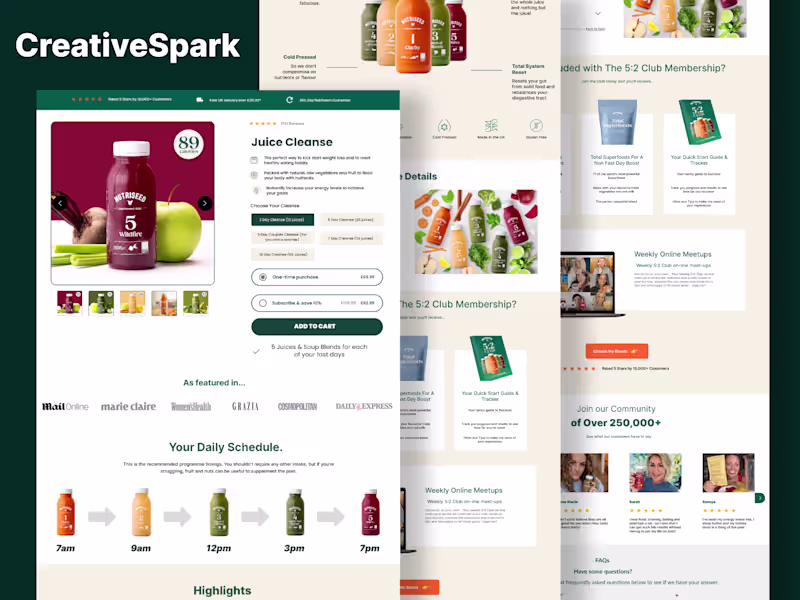 Cover image for Landing Page Develop In Replo