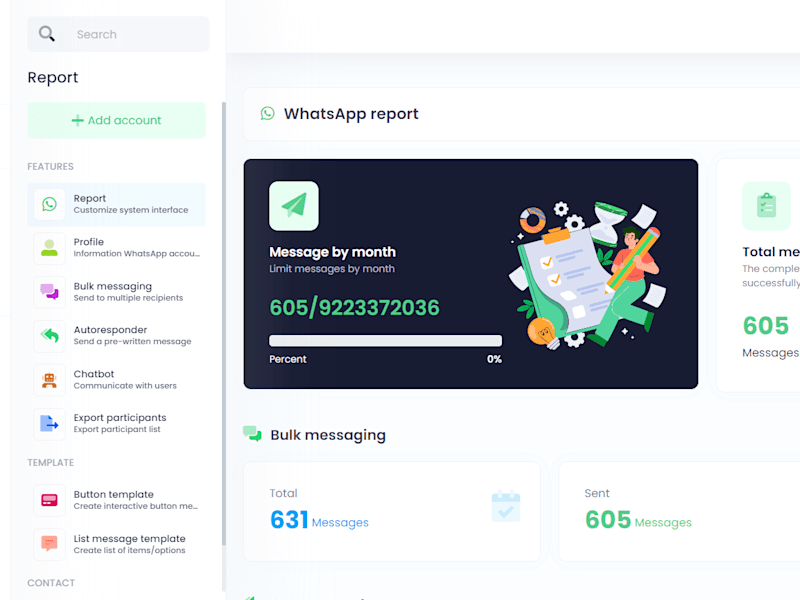 Cover image for I will provide you WhatsApp bulk message tool