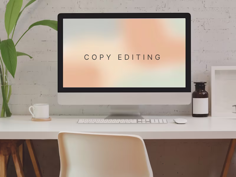 Cover image for  Health & Wellness Copy Editing & Refinement 