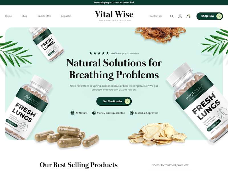Cover image for Modern E-Commerce Website Design
