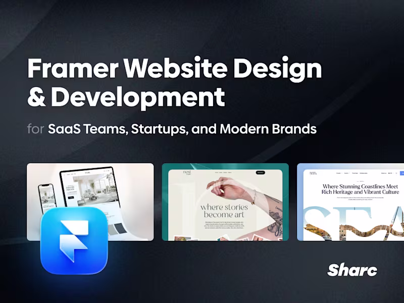 Cover image for Framer Website Design & Development