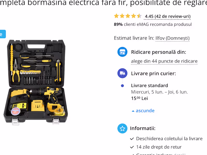 Cover image for eMAG Website development