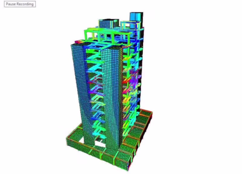 Cover image for I will do structural analysis, modeling and design in etabs