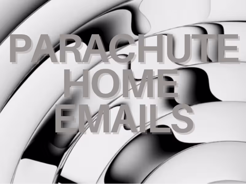 Cover image for Parachute Home Marketing Emails