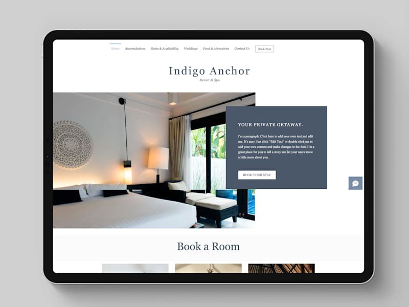 Cover image for Indigo Anchor Website