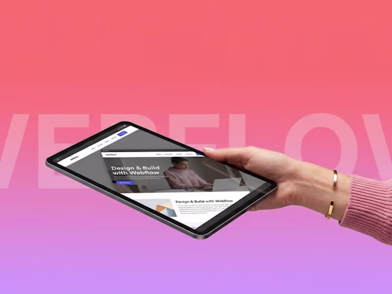 Cover image for Webflow Development- Design & Build Responsive Websites