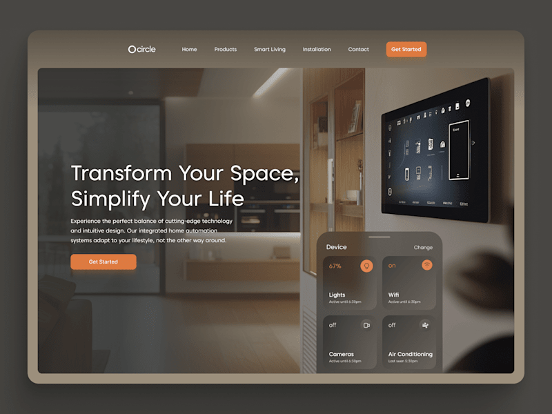 Cover image for Home Automation Website