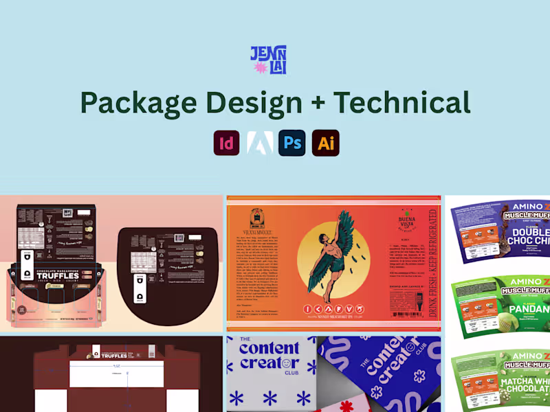 Cover image for Packaging Design + Technicals