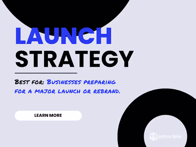 Cover image for Launch Strategy