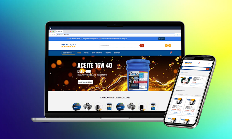 Cover image for Diseño Web desde Cero para Ecommerce de Autopartes 