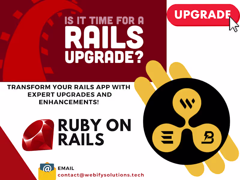 Cover image for Elevate Your Older Rails App to the Latest Ruby on Rails Version