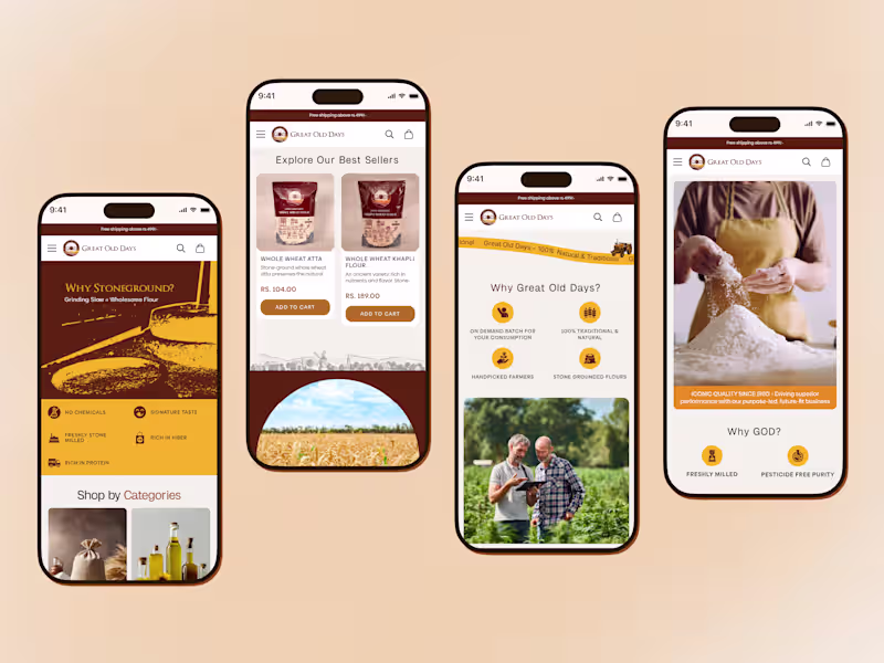 Cover image for A mobile first ecommerce experience