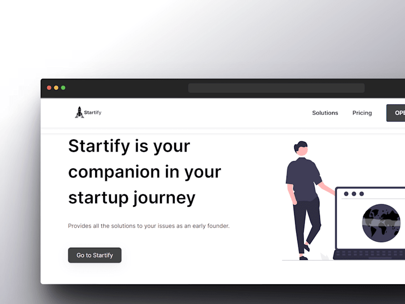 Cover image for Startify no-code/low code web app