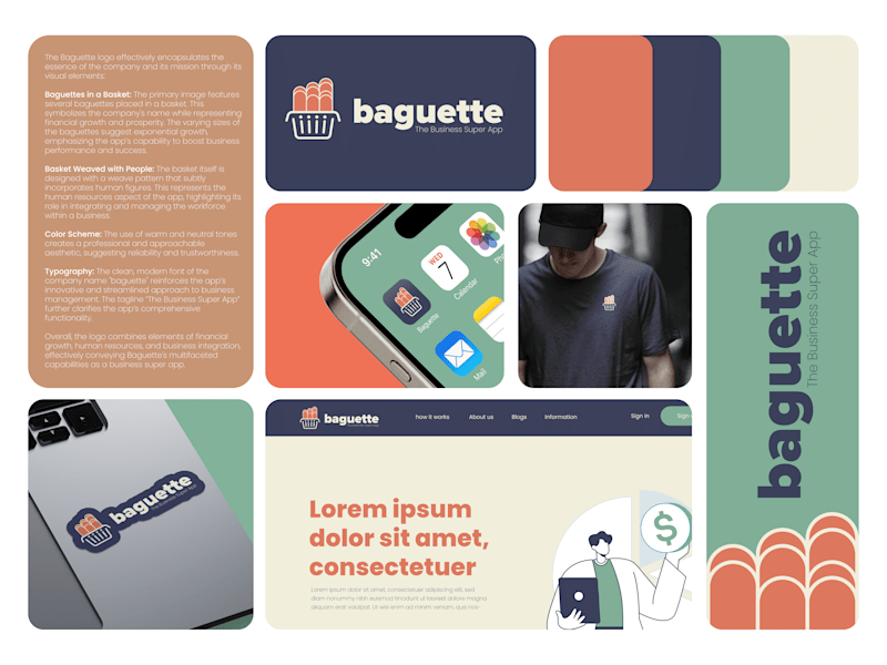 Cover image for Brand Identity Design for Business App