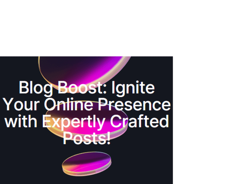 Cover image for Post Perfection: Ignite Your Online Presence!