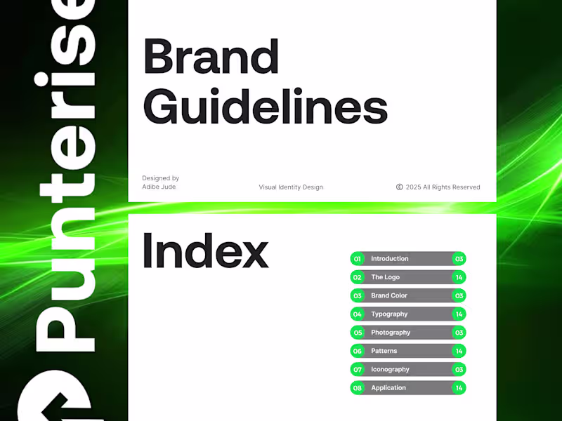 Cover image for I design bold identities that elevate brands with purpose.