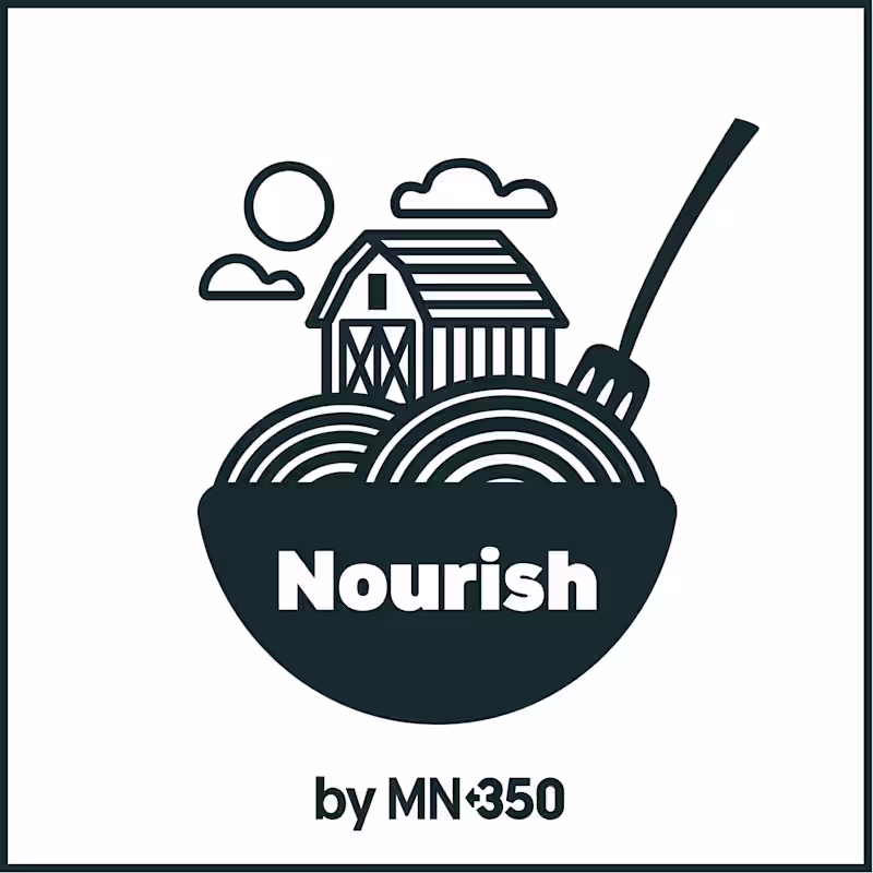 Cover image for Nourish by MN350 - Podcast Brand Identity