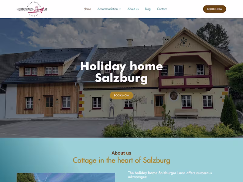 Cover image for Vacation Rental Website Design & Development