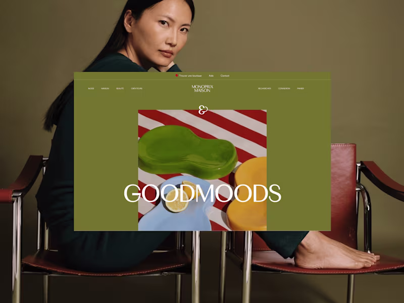 Cover image for Monoprix Maison - Branding and ecommerce website