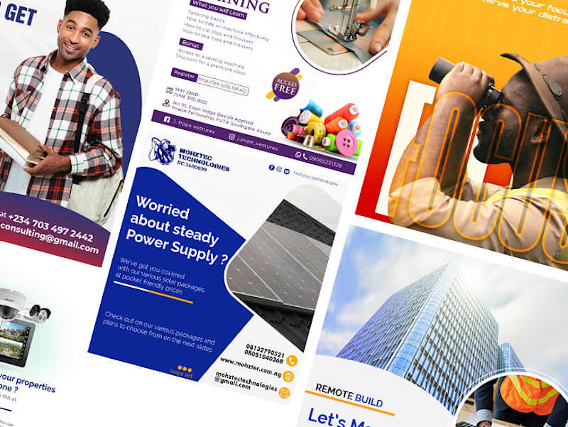 Cover image for Eye Catching Visual identity designs on Behance