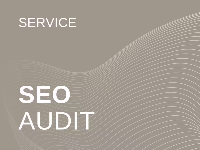 Cover image for SEO Audit