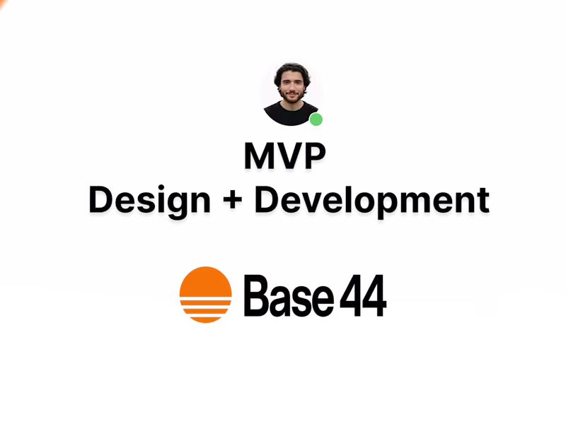 Cover image for Base44 MVP Design & Development