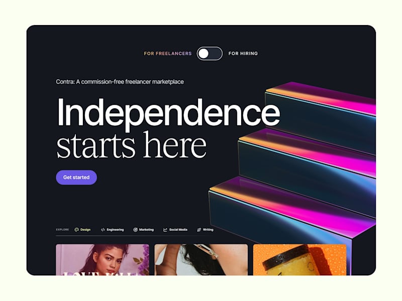 Cover image for Contra Homepage