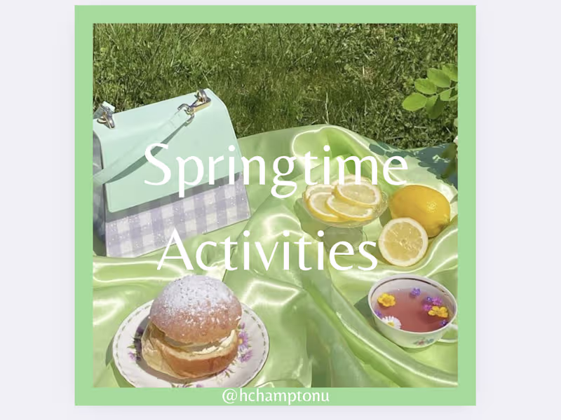 Cover image for Springtime Activities