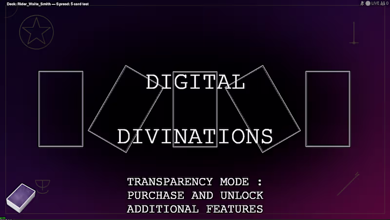Cover image for Digital Divinations 