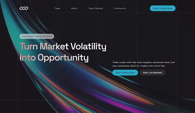 Cover image for Crypto Trading Platform — Hero