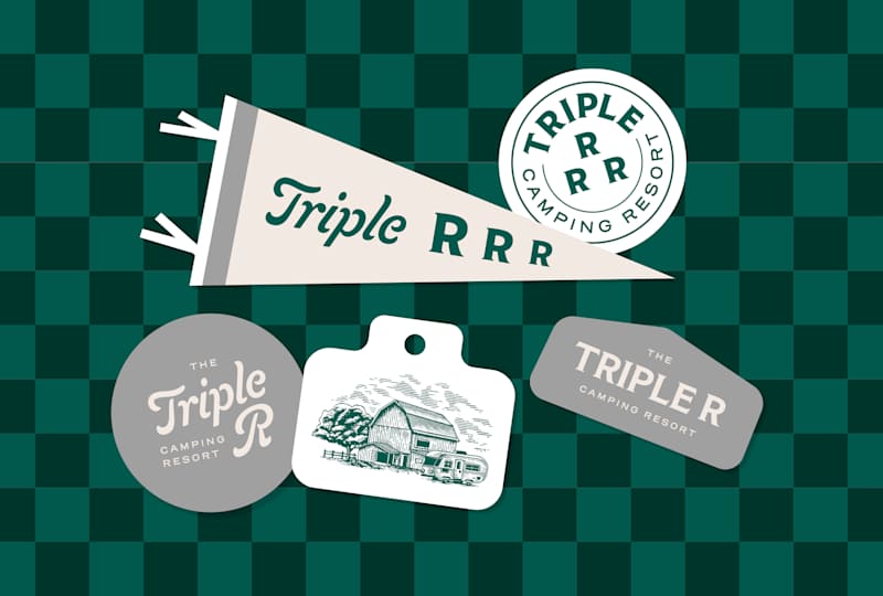 Cover image for Triple R Camping Resort:  Branding 