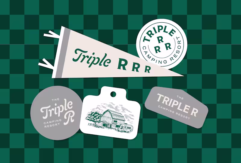 Cover image for Triple R Camping Resort:  Branding 